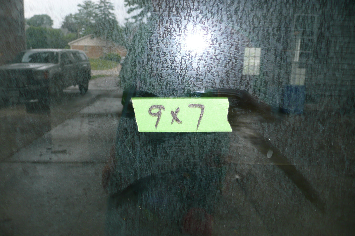 9' Insulted Garage door with Windows