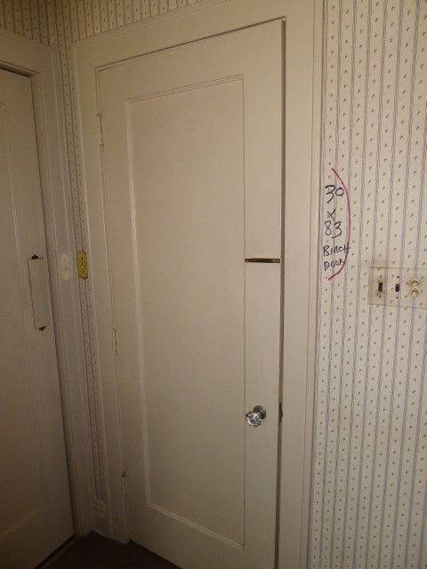 30" Birch Door with Hardware
