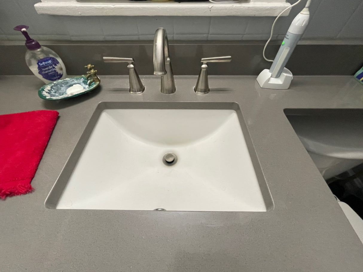 Bathroom Vanity, Stone Countertop, Sink, Faucet ONE YEAR OLD