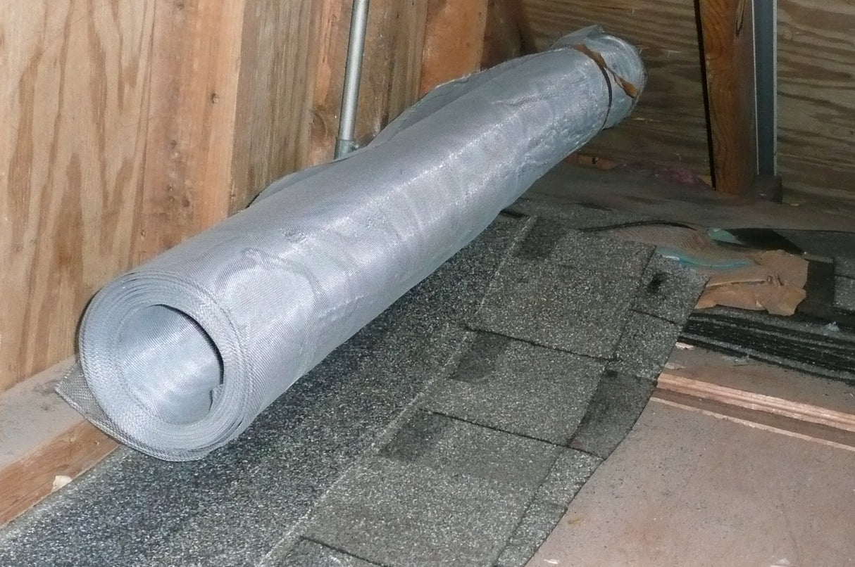 Bright Aluminum Screen Roll for Windows and Doors
