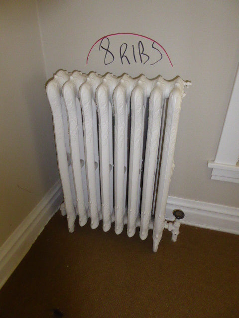 Victorian Style 8 Rib Radiator