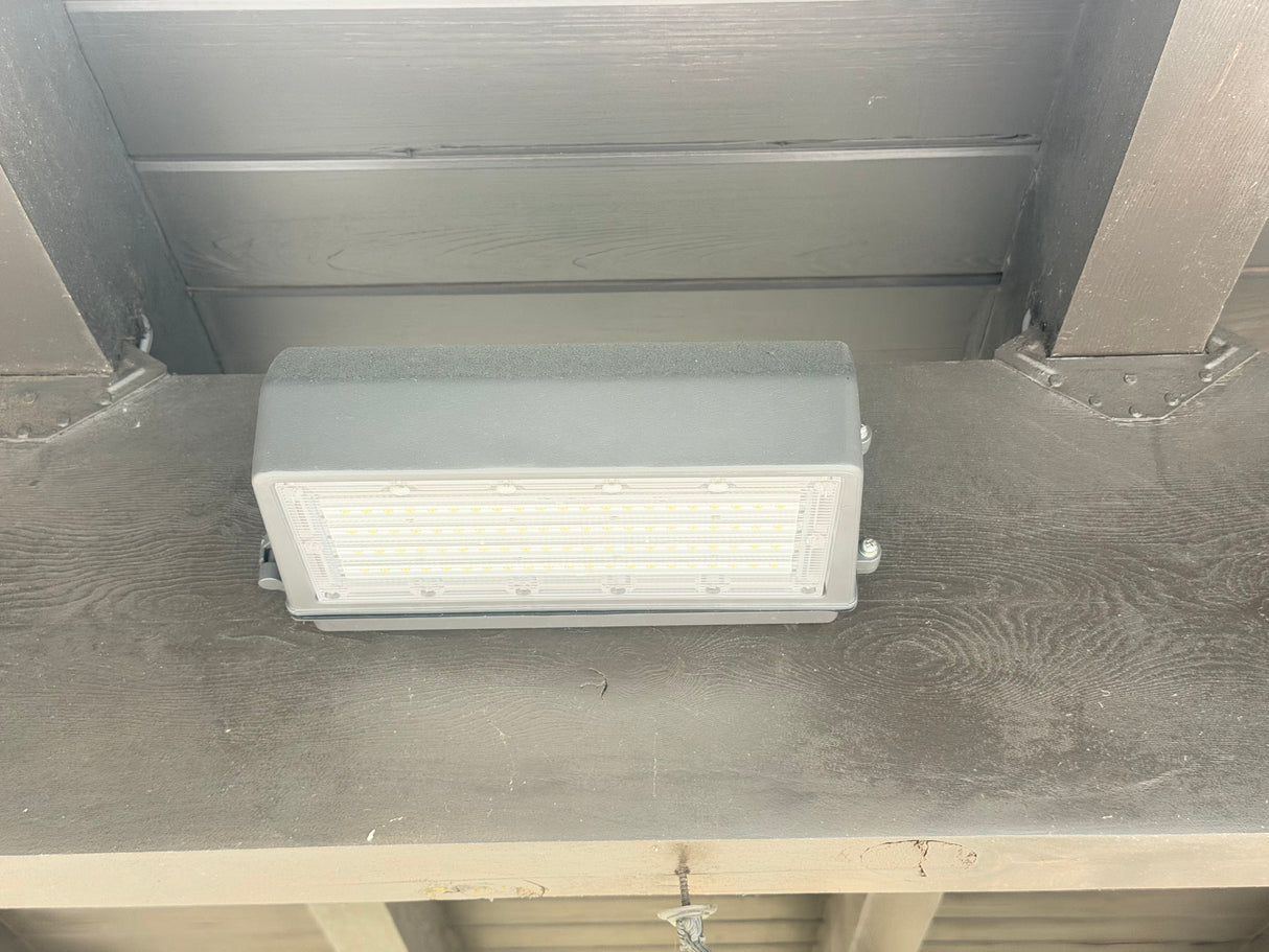 2 Commercial LED Wall Pack Exterior Lights – Bundle