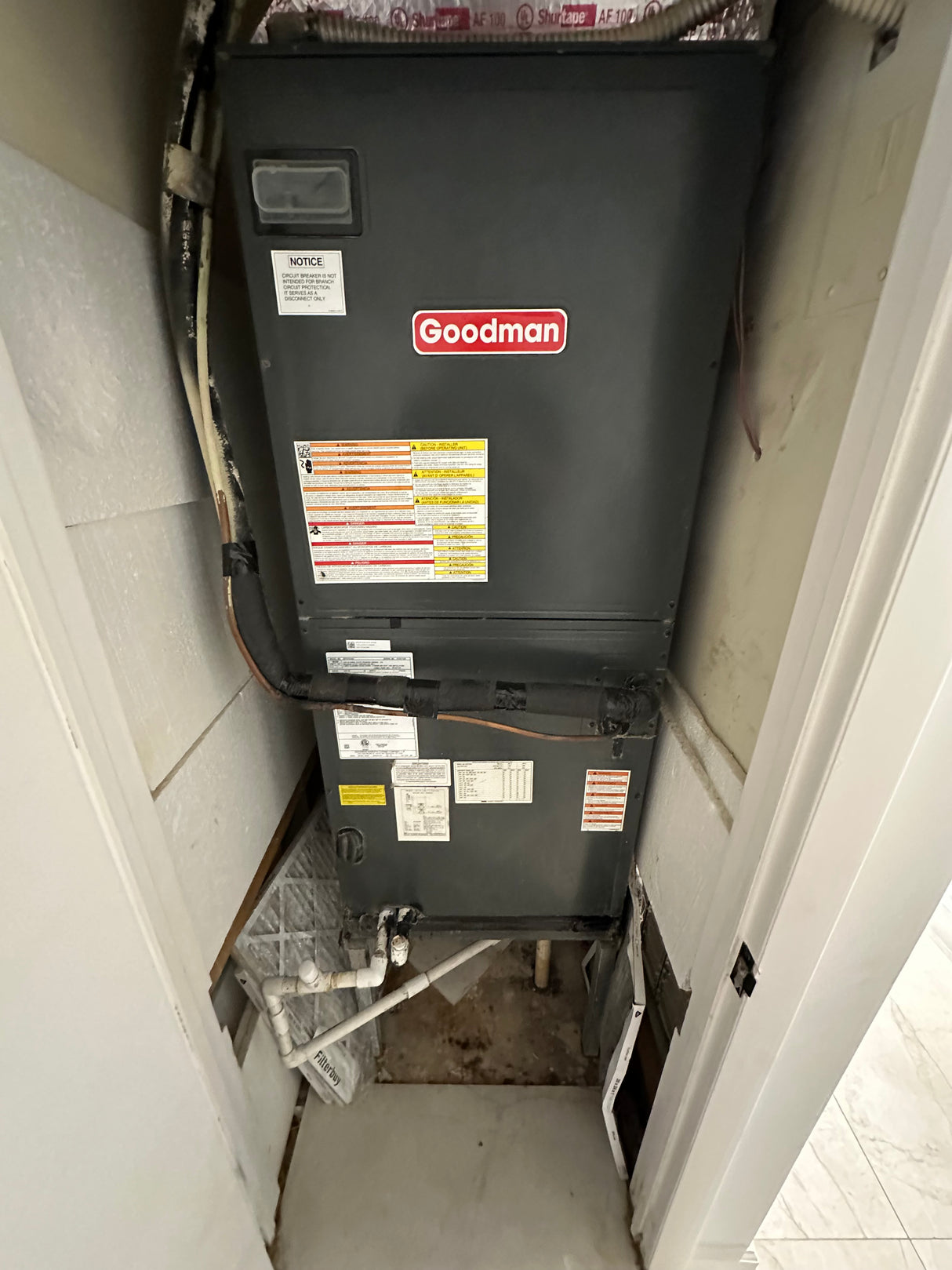 Goodman HVAC System + 80 Gallon Water Heater and Solar Control Bundle