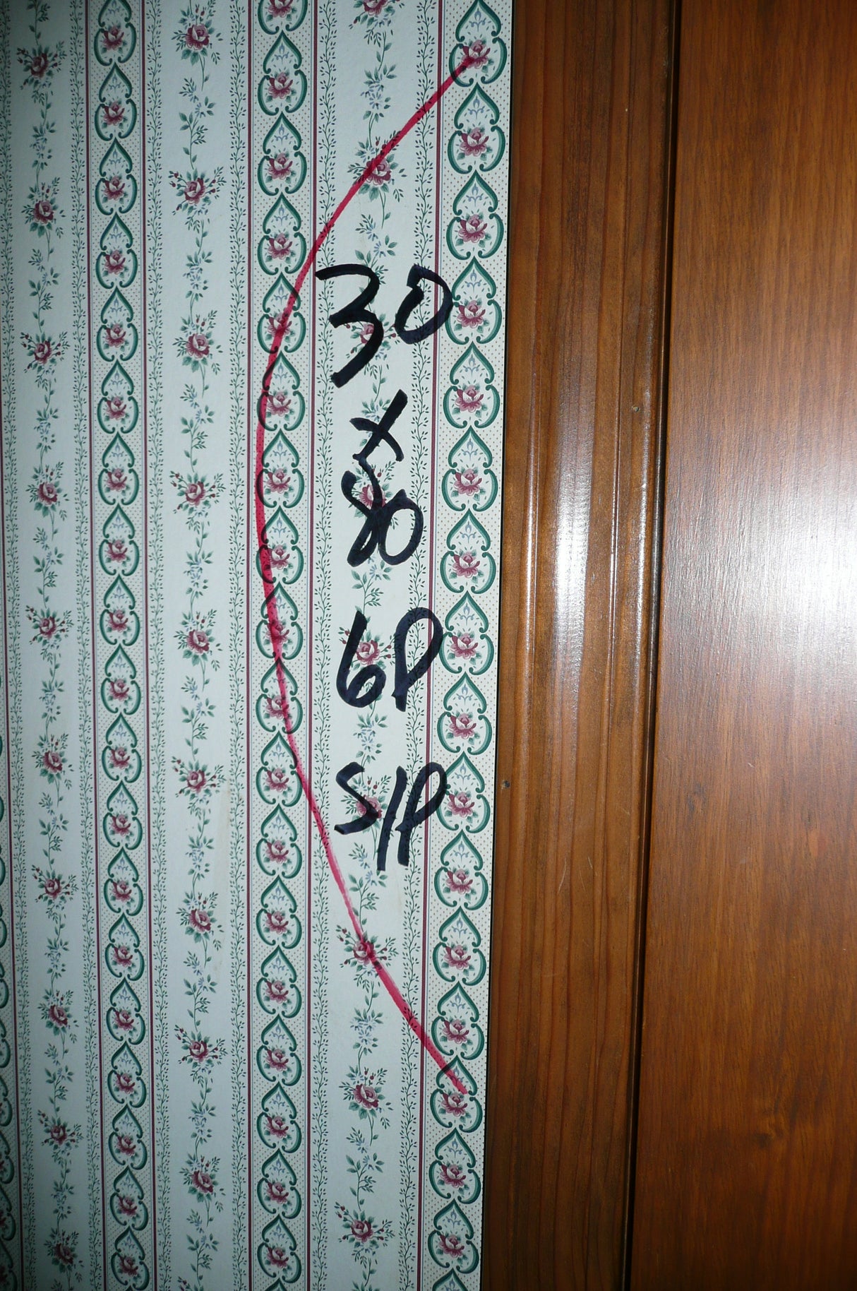30" Pine Solid 6 Panel Door