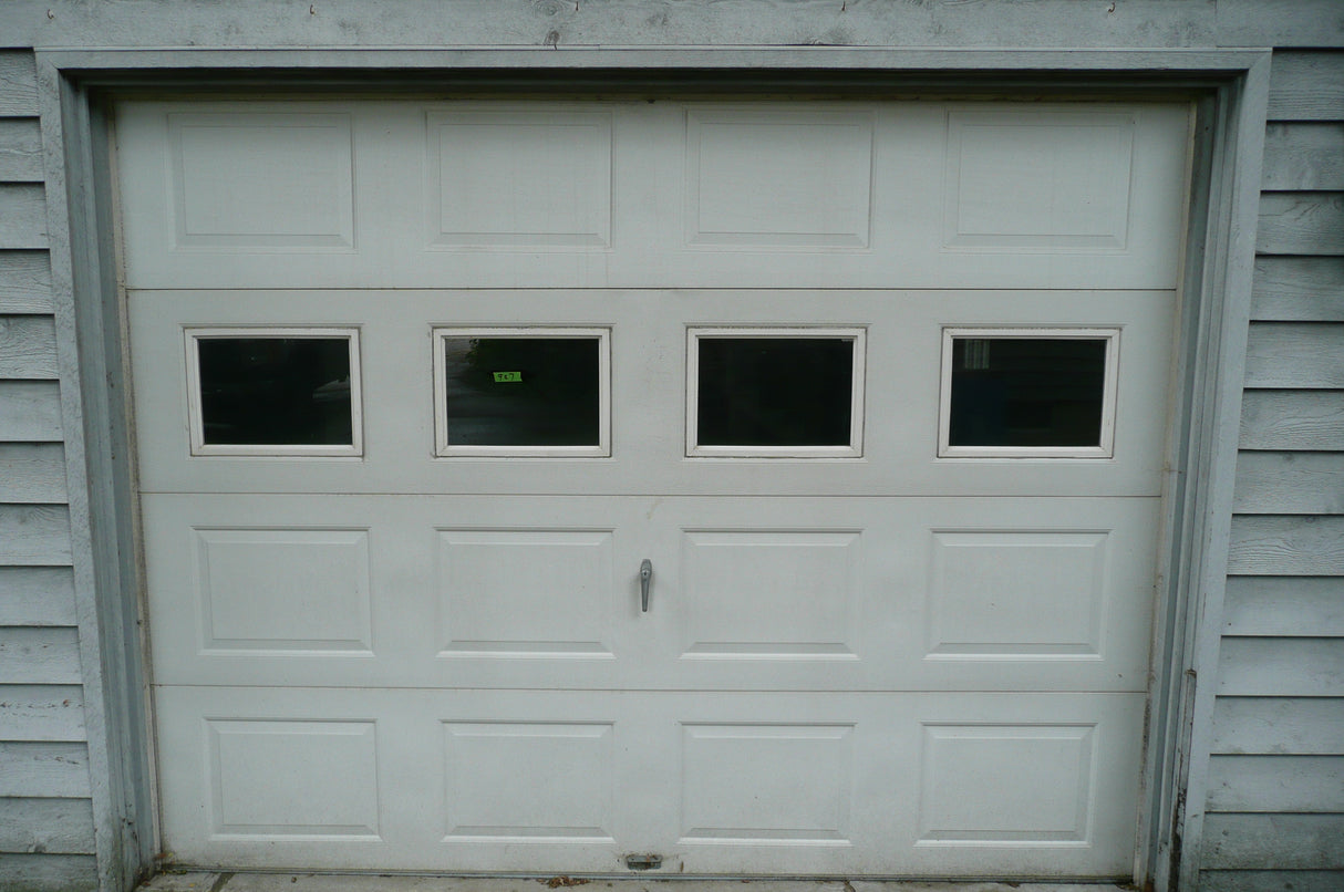 9' Insulted Garage door with Windows