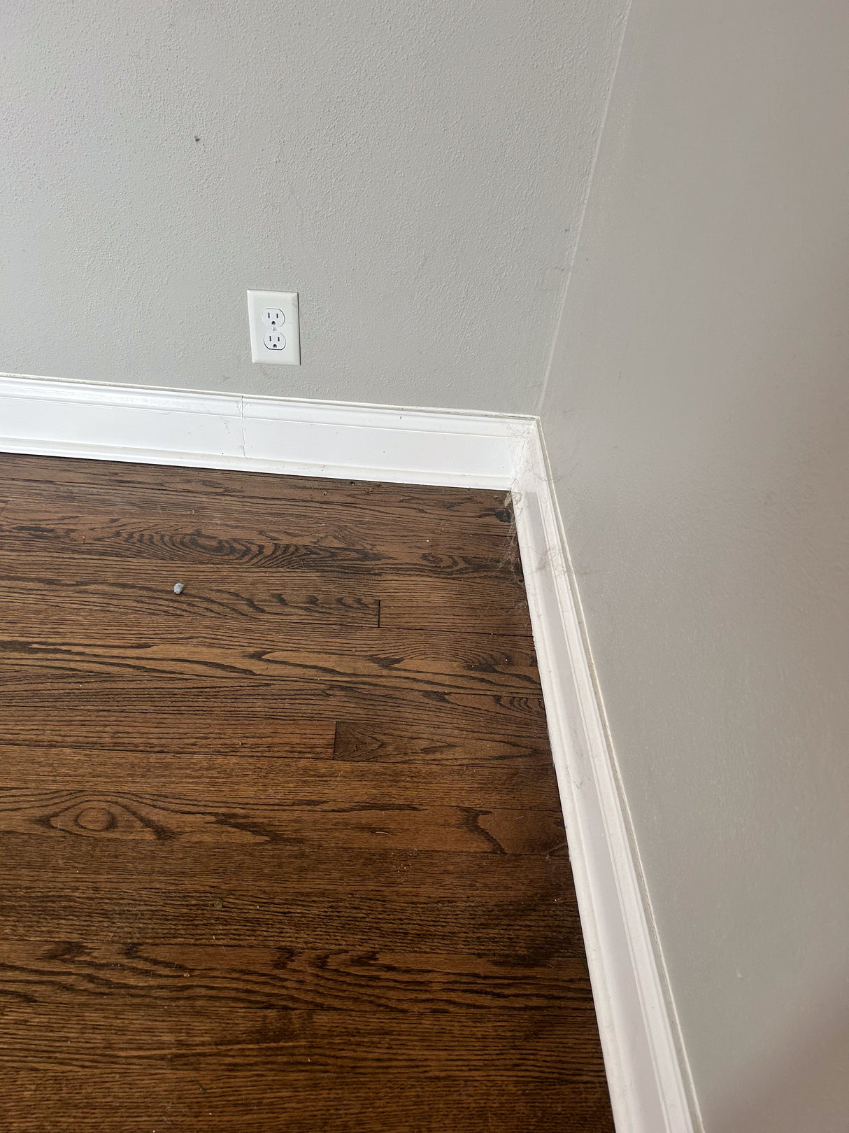 Baseboard - White First Floor