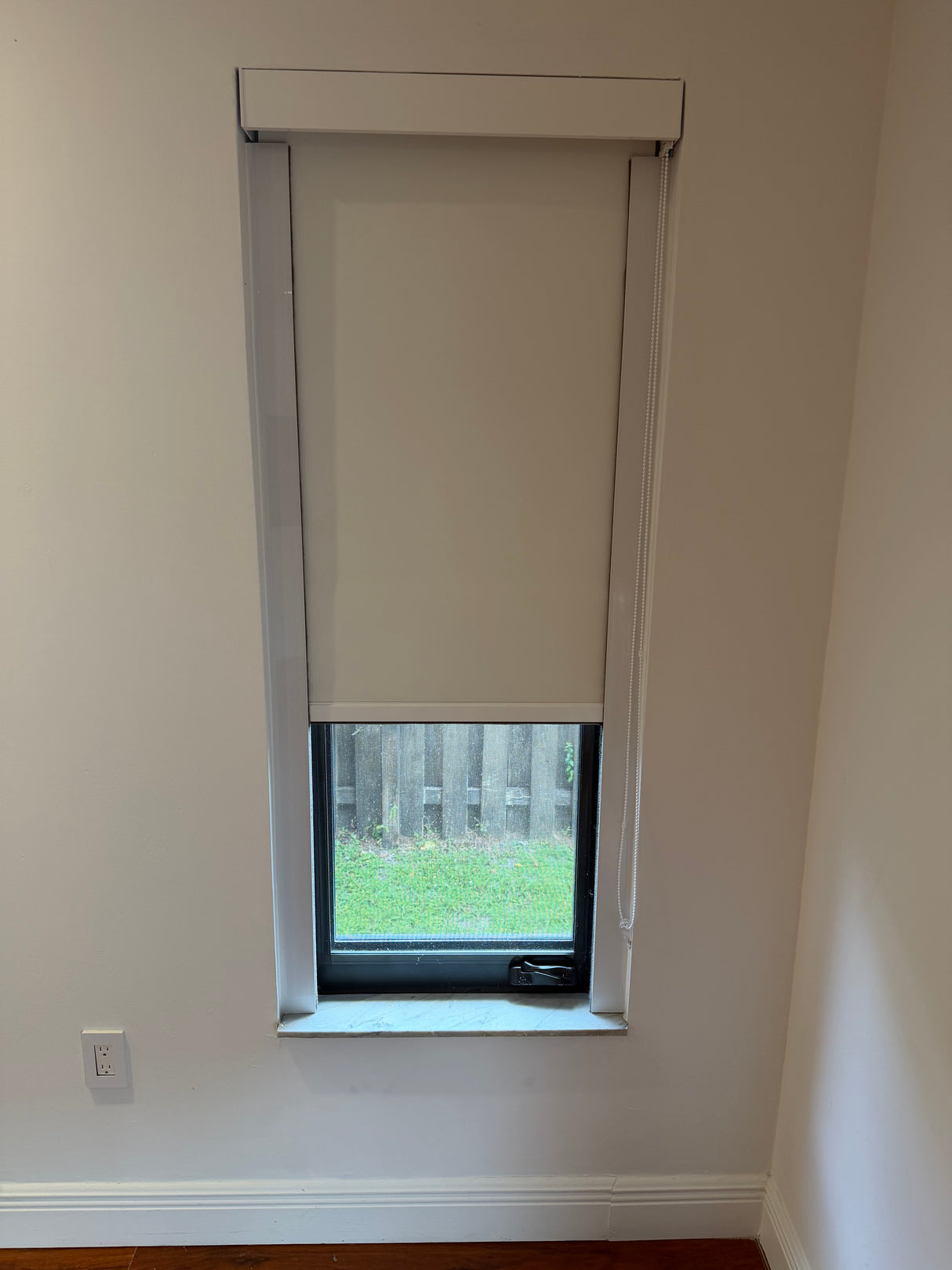 Modern Black Frame Windows with Custom Roller Shades – Bundle of 9