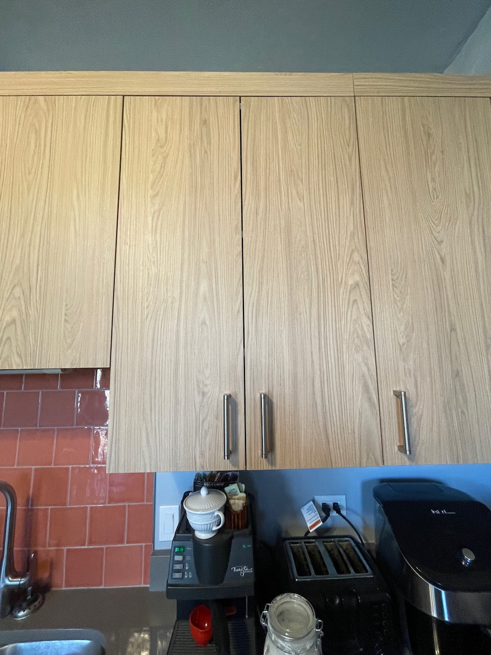 Kitchen Cabinets with Stone Countertops, Sink, Faucet to Fit 9' x 12' Kitchen ONE YEAR OLD
