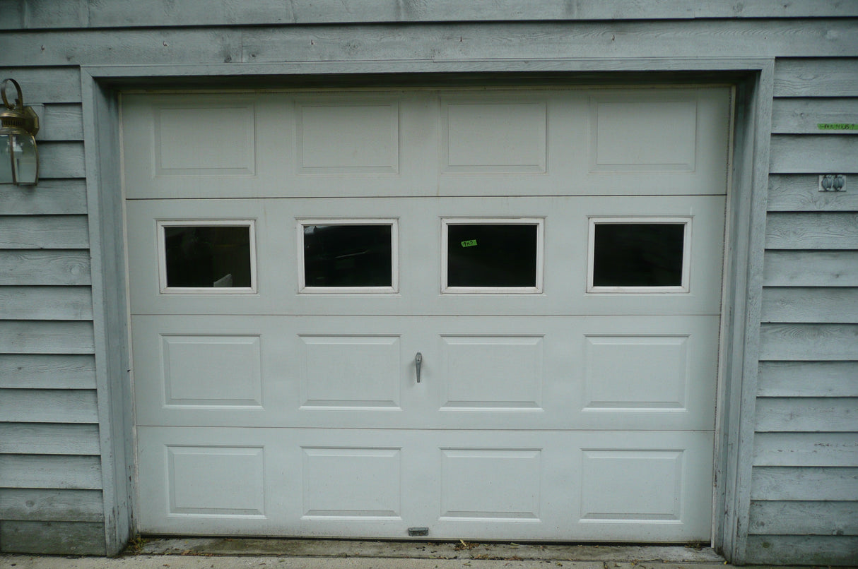 9' Insulted Garage door with Windows