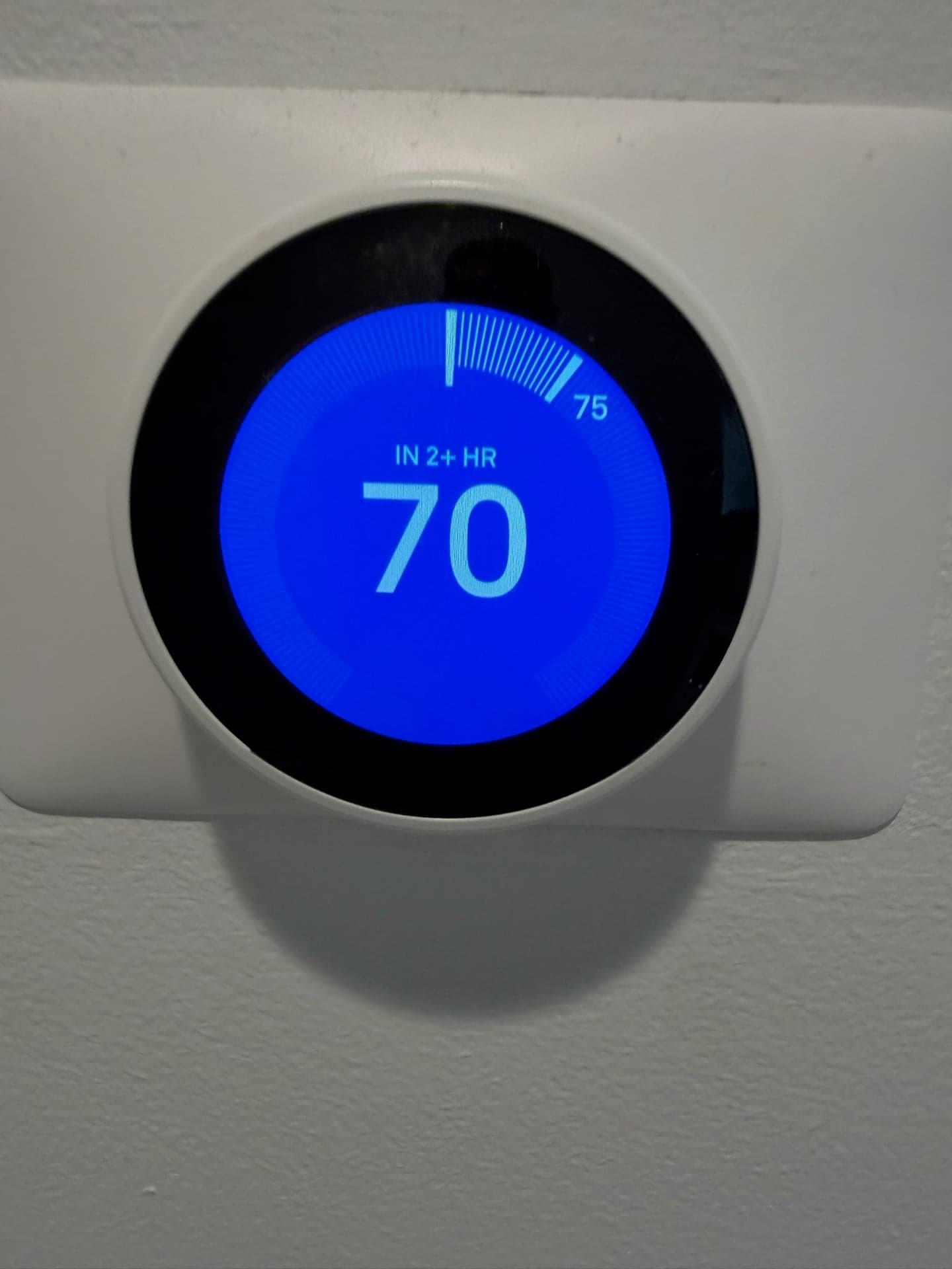 Google Nest Learning Thermostat 3rd Gen, White, Good Condition