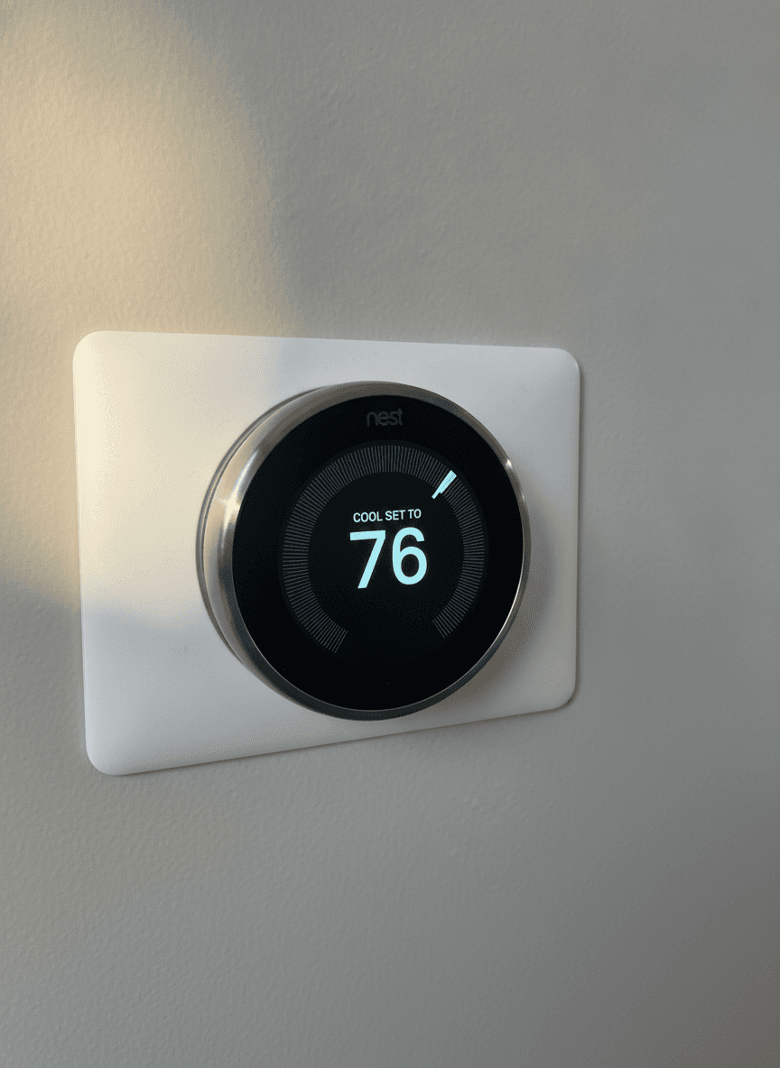 Nest Learning Thermostat 3rd Gen, Stainless, Used Good