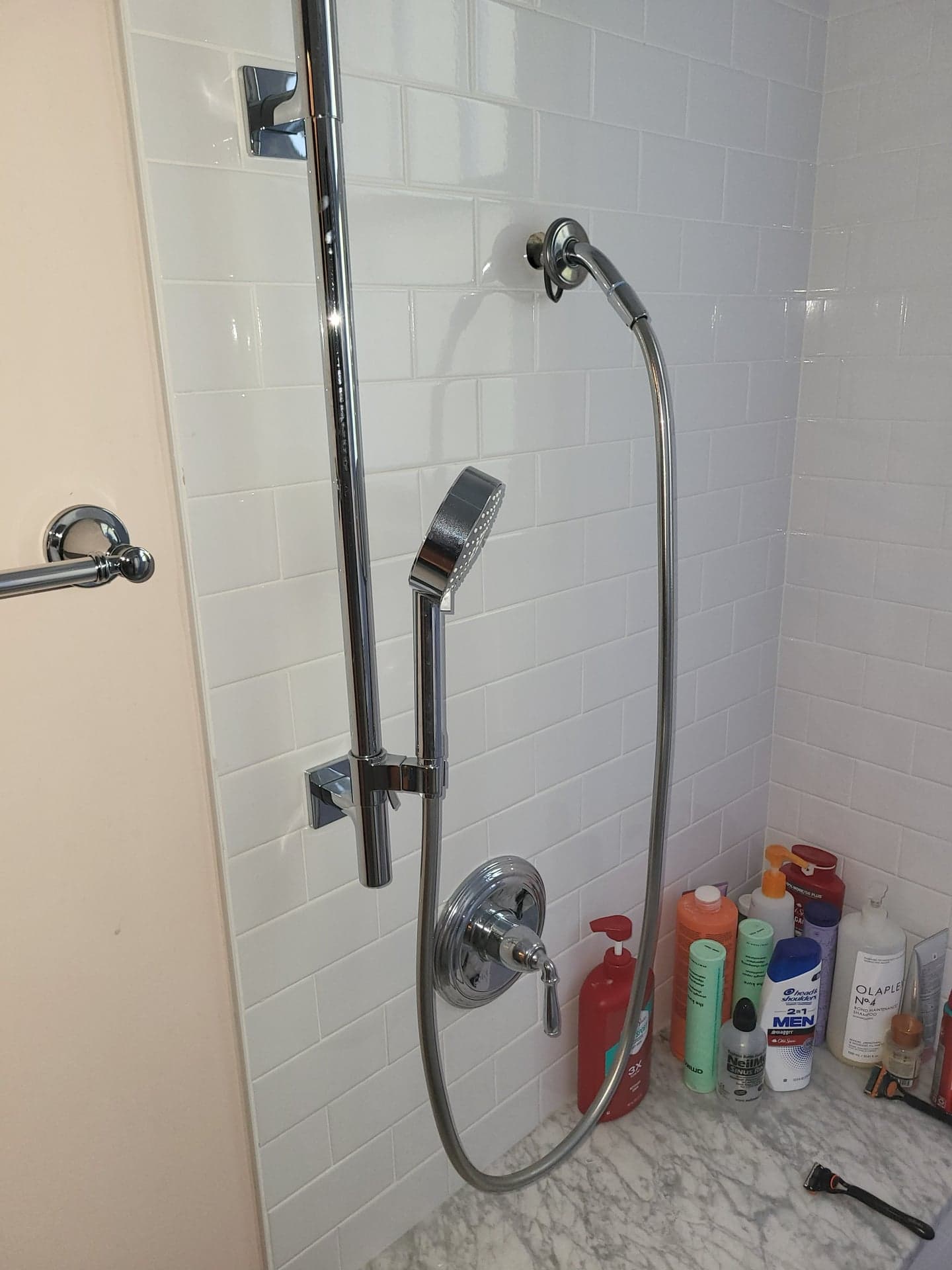 Kohler Chrome Shower Trim Kit with Handheld Sprayer, Slide Bar & Rough-In Valve