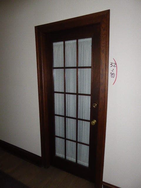 32" Pine Interior French Door