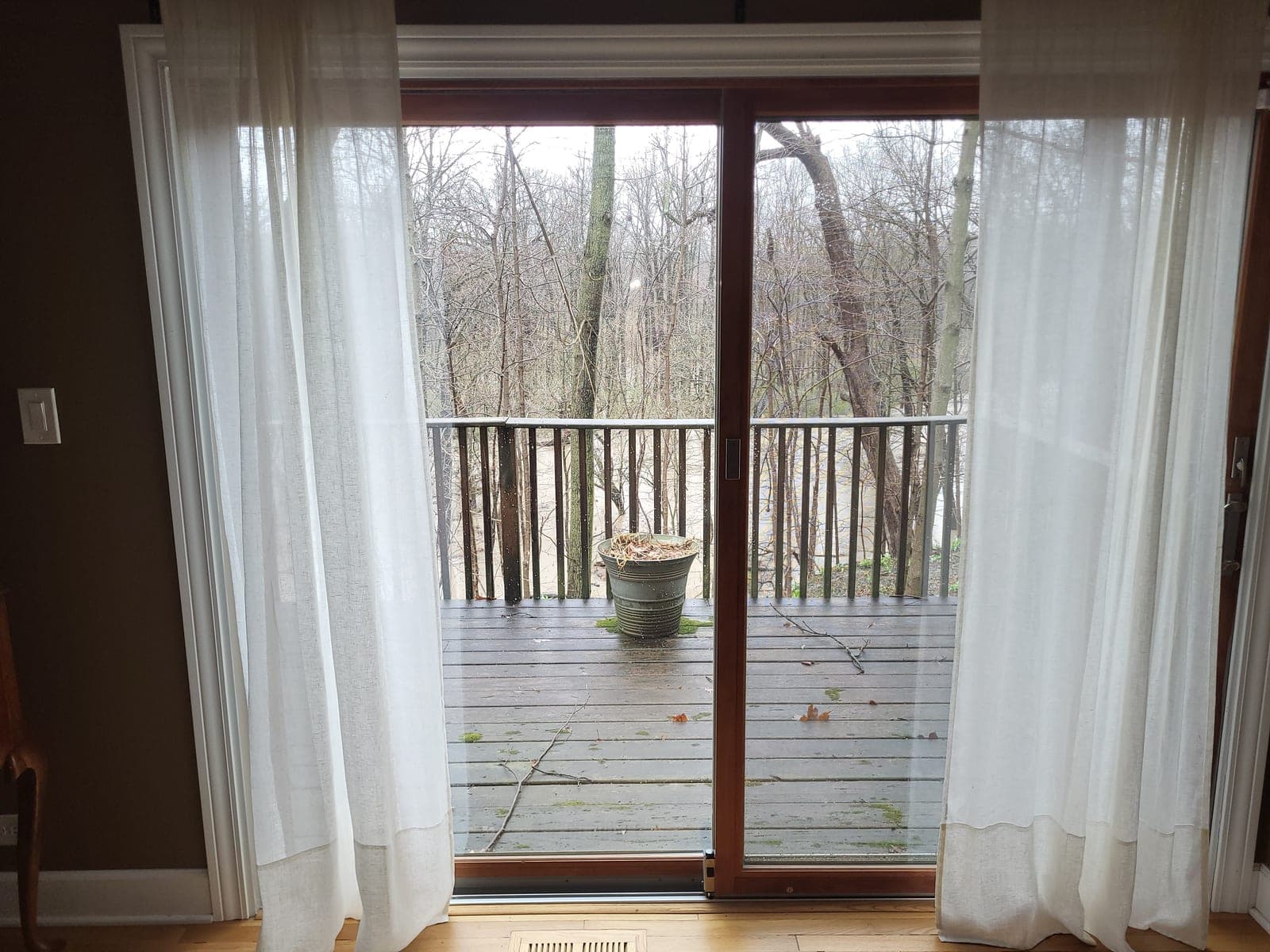 (3) Pella sliding doors, 8'