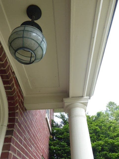 Portico with Columns