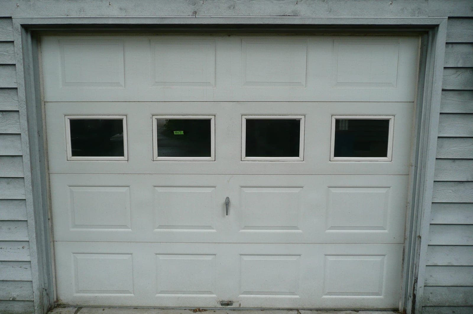9' Insulted Garage door with Windows