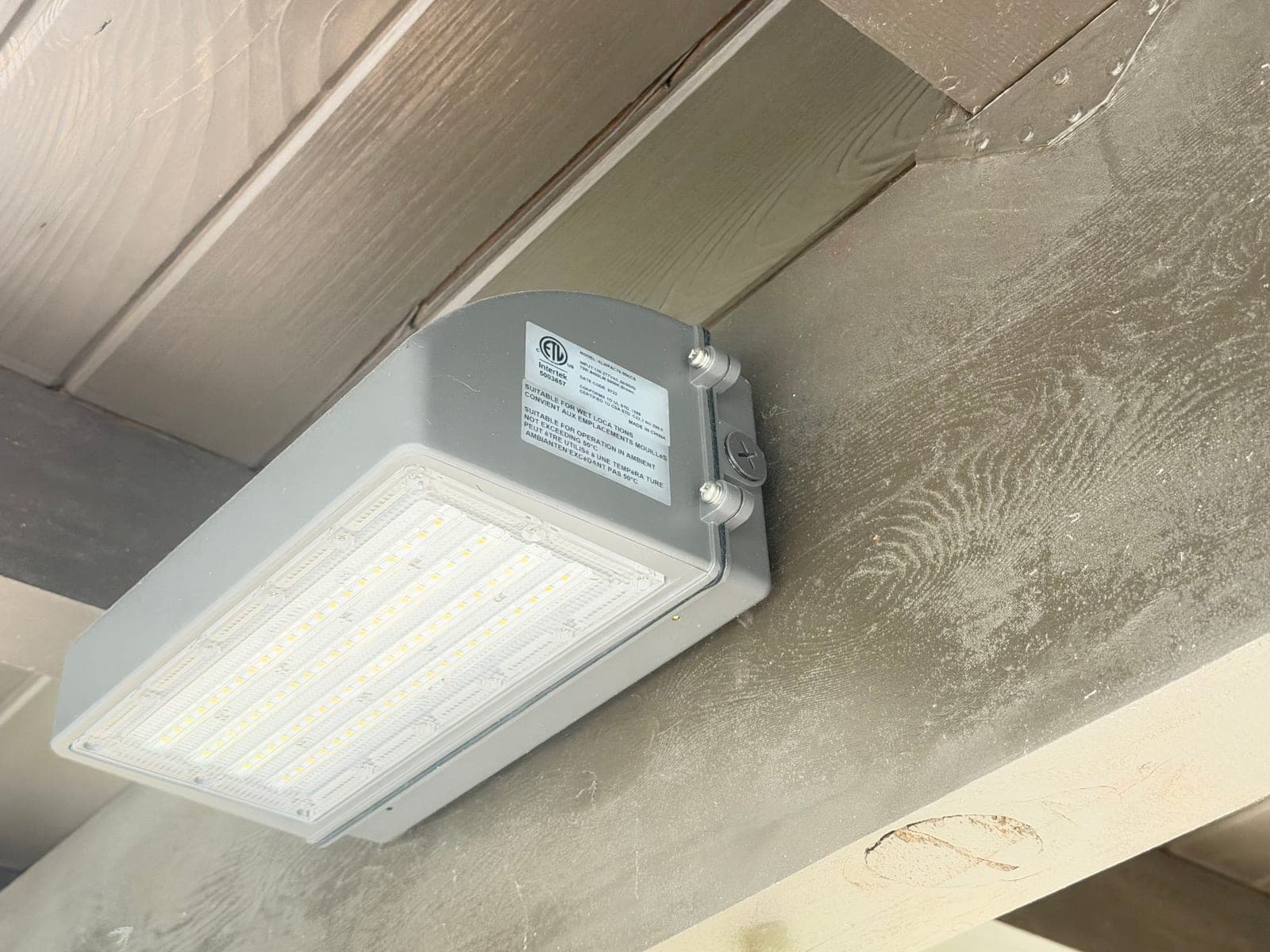 2 Commercial LED Wall Pack Exterior Lights – Bundle