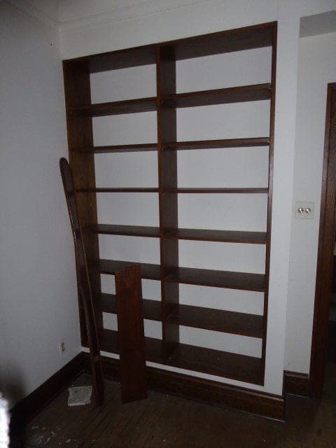 58" Oak Bookcase