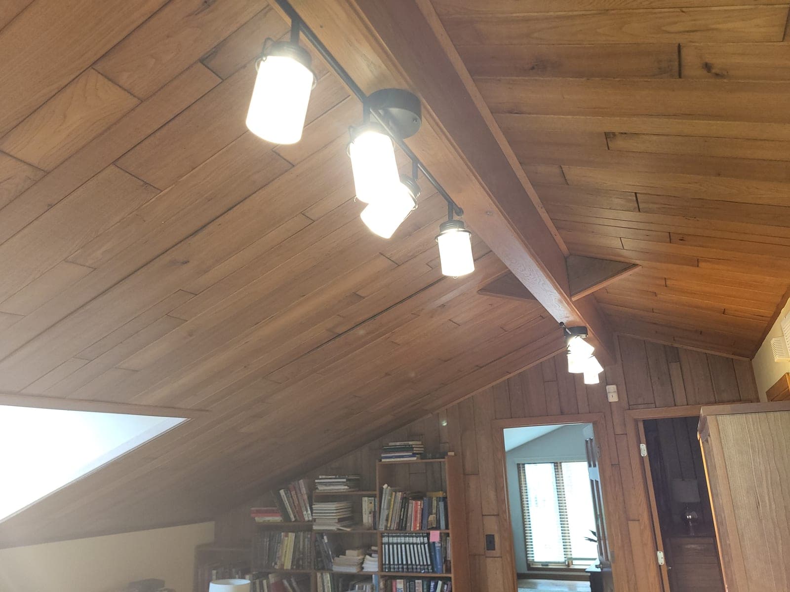 LED light bars w/ directional heads (2)