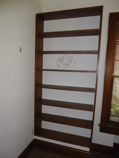 40" Oak Bookcase