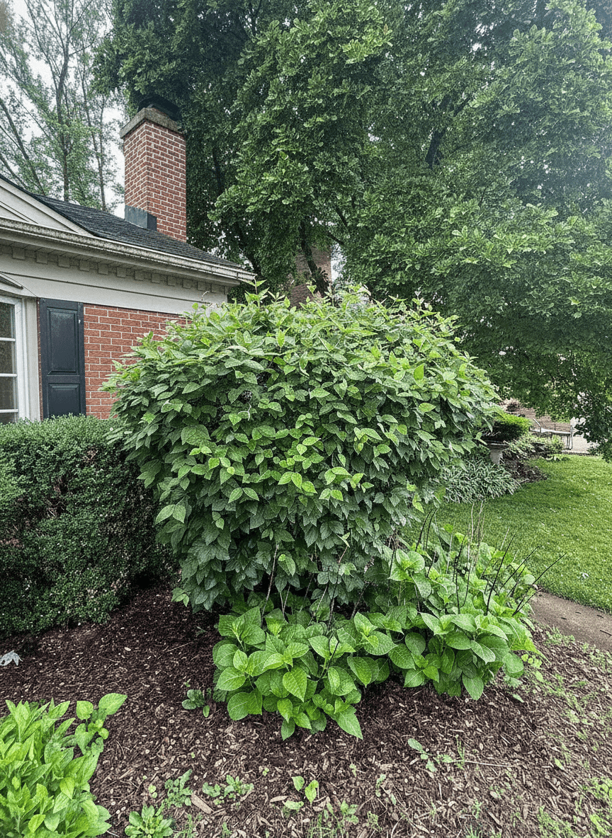 Mature Hydrangea Shrub