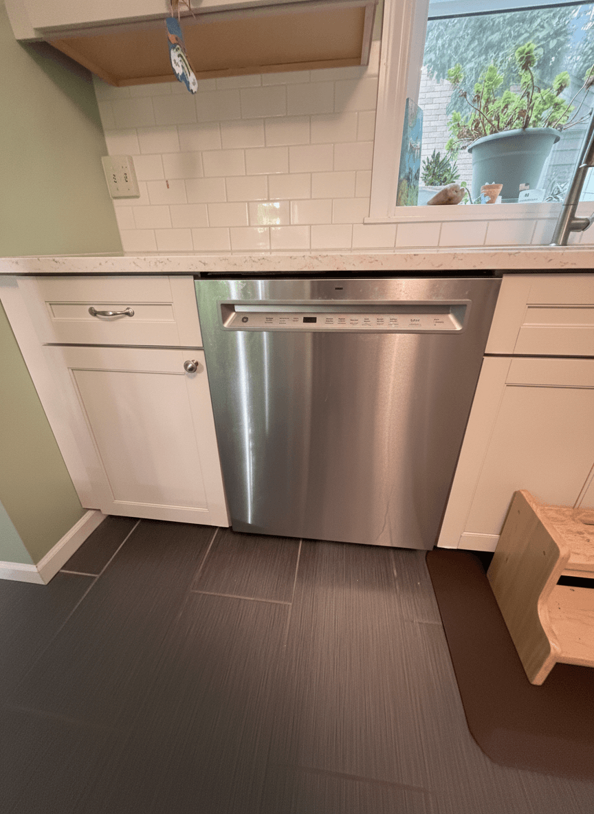 GE Stainless Steel Built-In Dishwasher