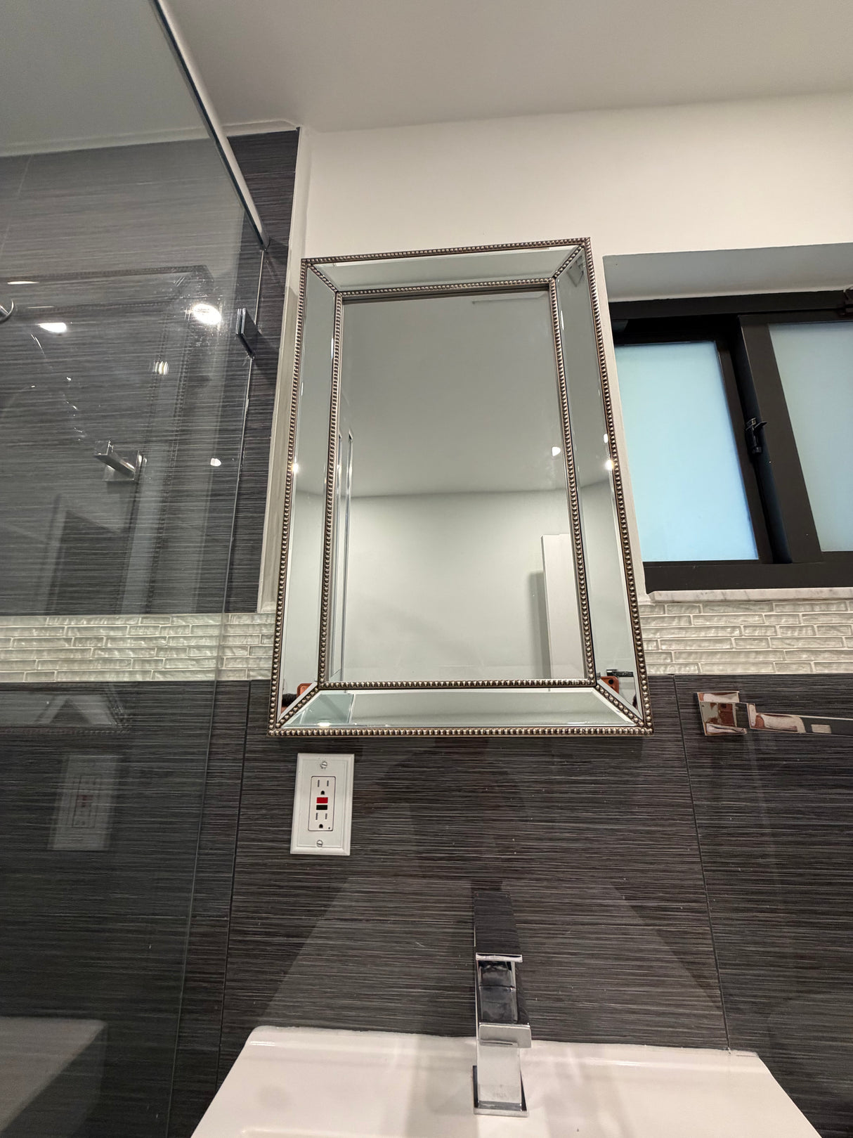 Modern Bathroom Remodel Package with Frameless Glass Shower