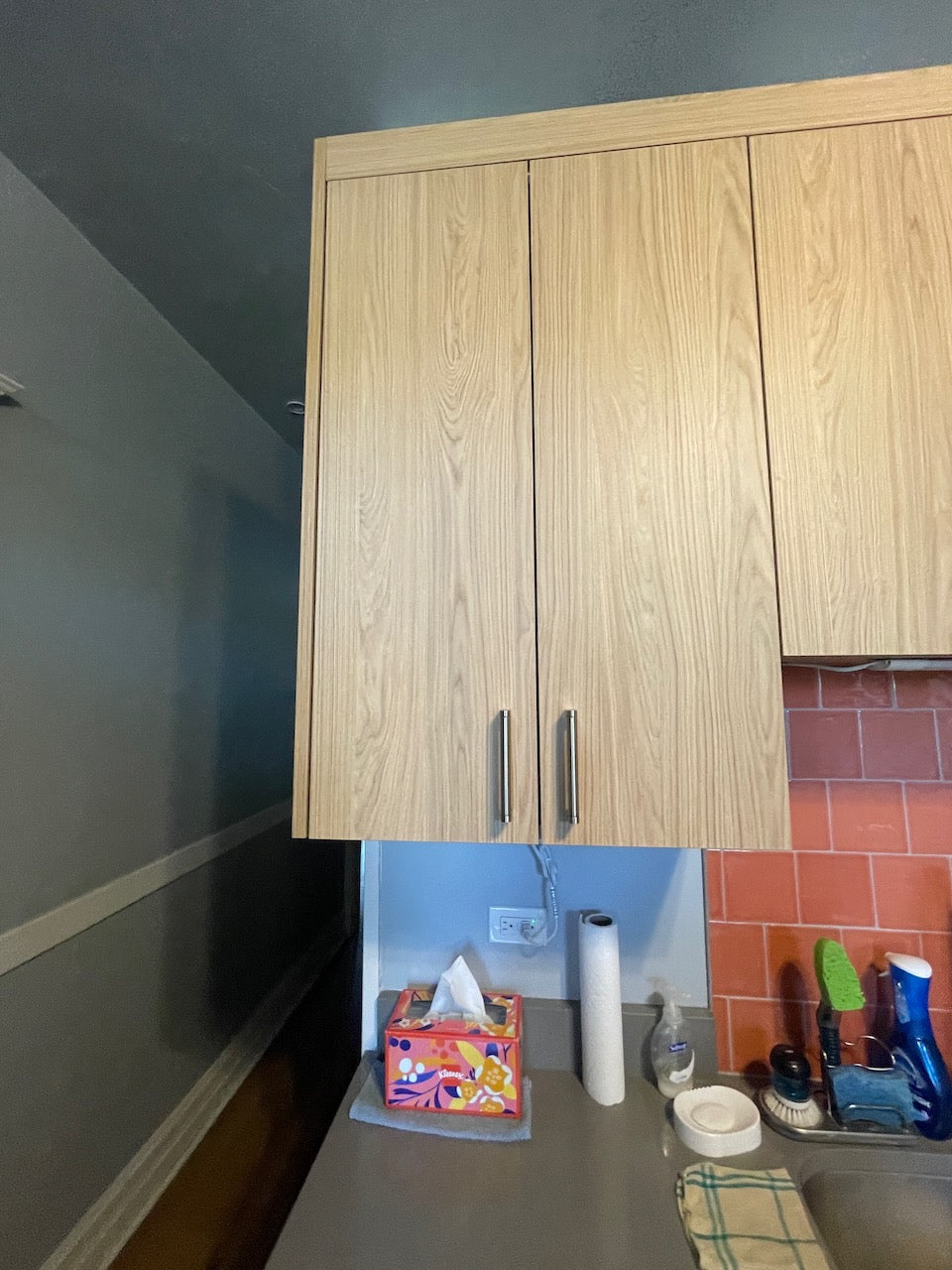 Kitchen Cabinets with Stone Countertops, Sink, Faucet to Fit 9' x 12' Kitchen ONE YEAR OLD