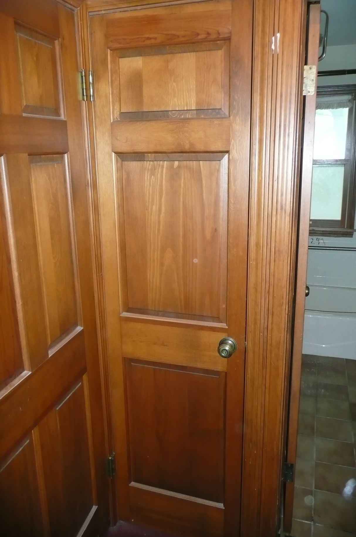18" Solid Pine Raised Panel Door