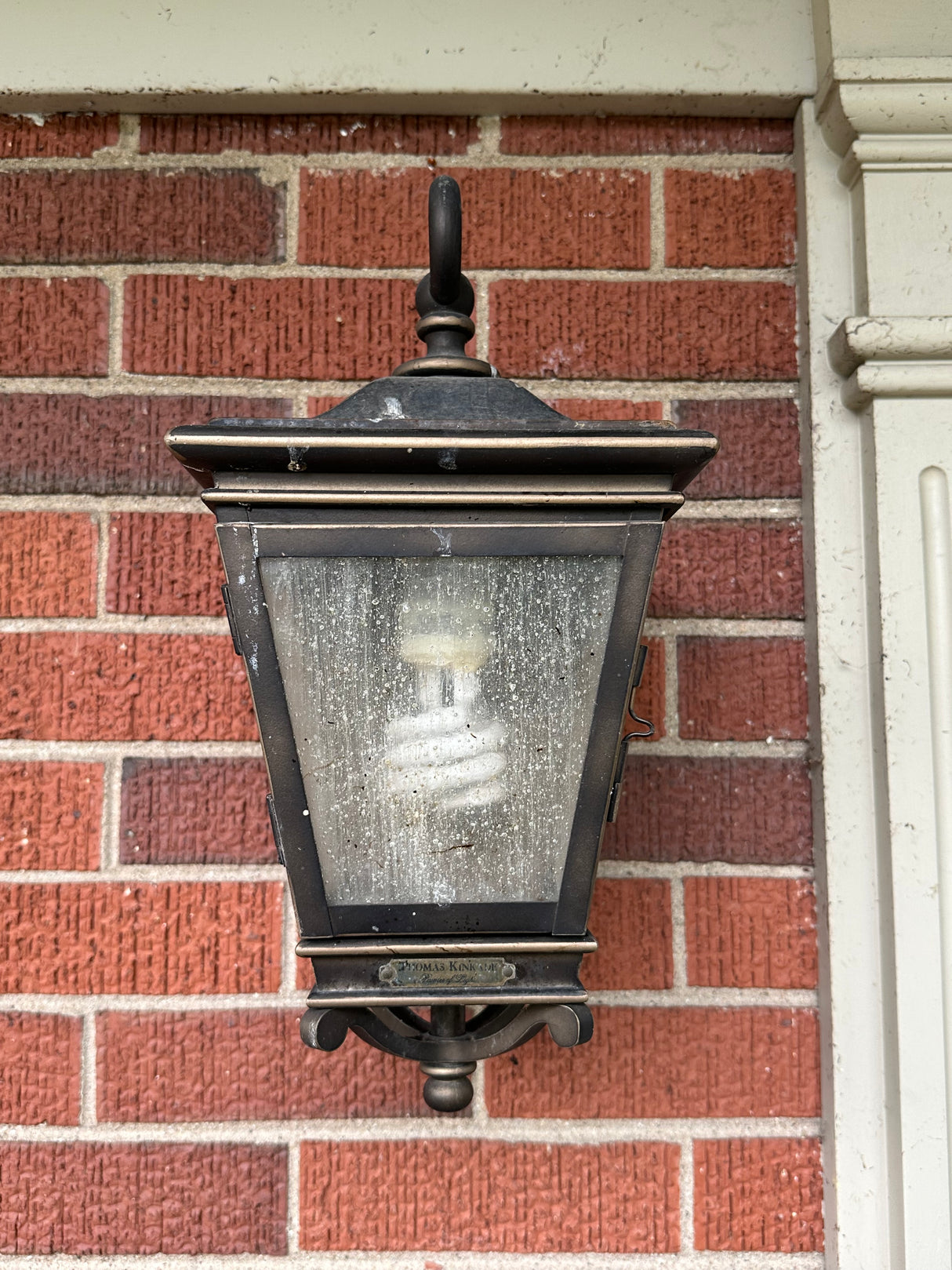 Thomas Kinkade Bronze Outdoor Wall Lantern