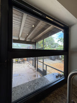 Impact Pass-Through Window – Black Frame