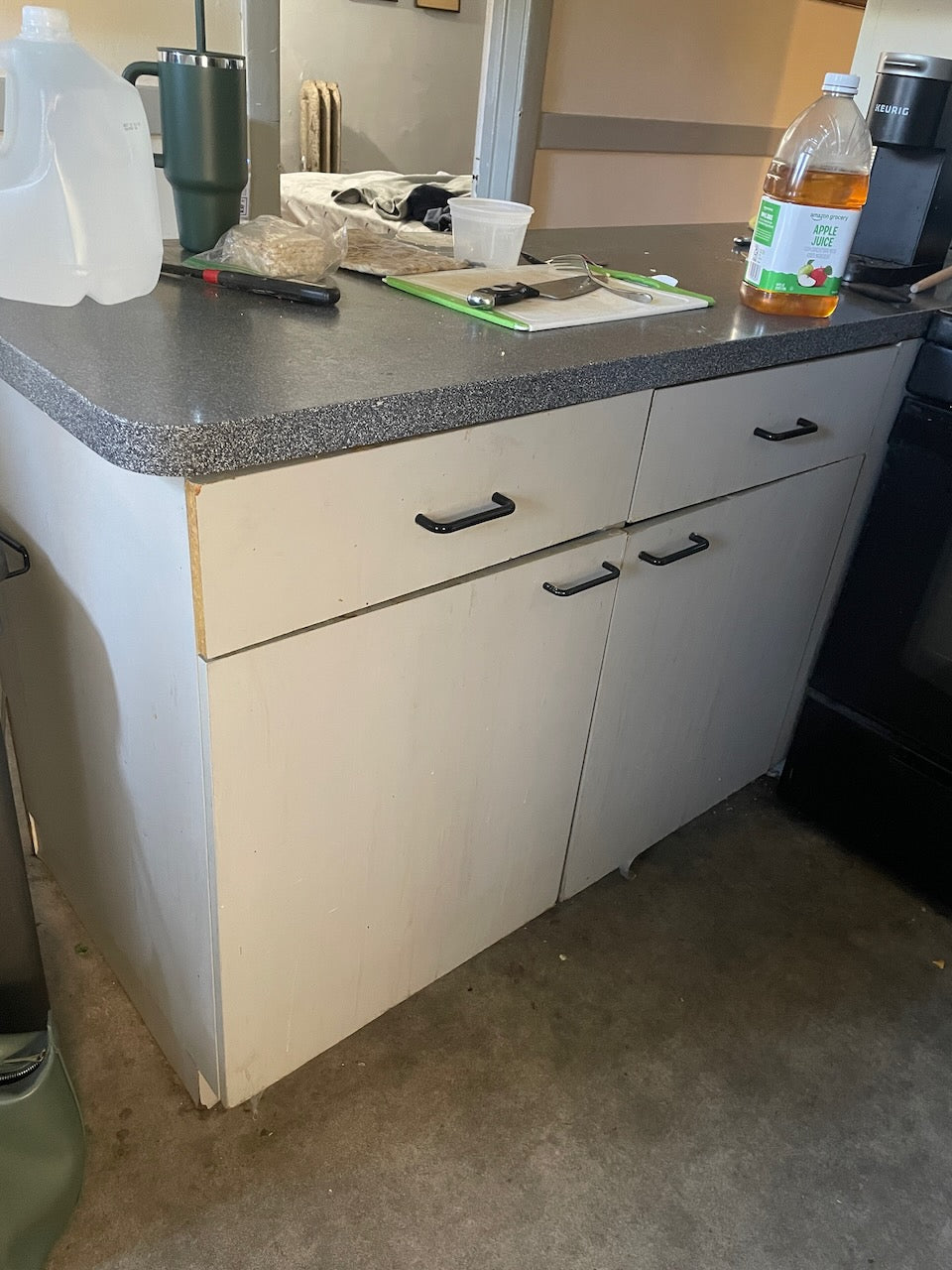 Kitchen Cabinets, Countertop, Sink, Faucet to fit 8' x 10' Space