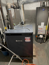 Weil-McLain EG-50 Series 6 natural gas steam boiler system 175,000 BTU input Installed 2023