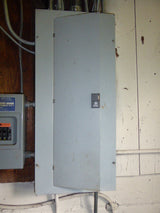 Electrical Panel with Breakers, 200 AMP