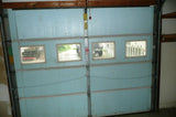 9' Insulted Garage door with Windows