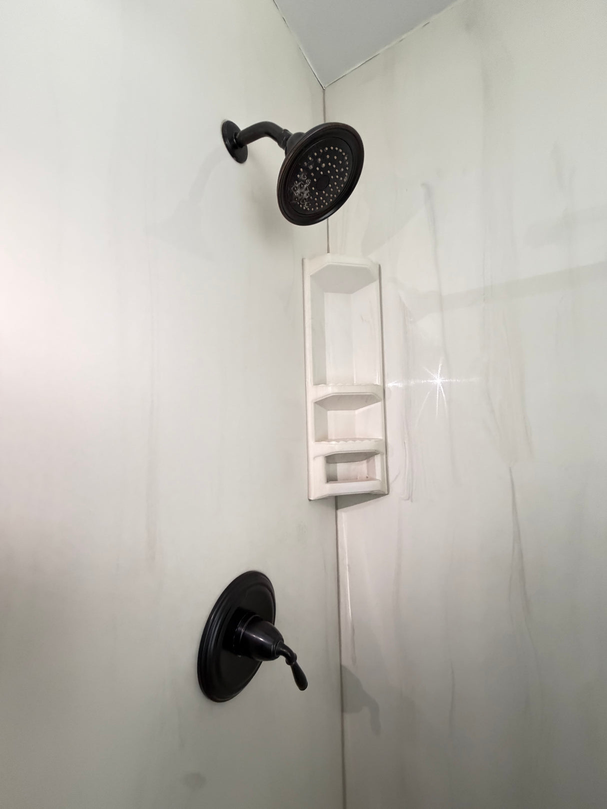 Oil Rubbed Bronze Shower Trim Kit, Single Handle w/ Showerhead
