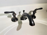 Double Sink Bathroom Vanity Set with Mirrors, Lights & Faucets