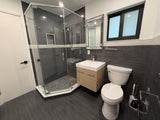 Modern Bathroom Remodel Package with Frameless Glass Shower