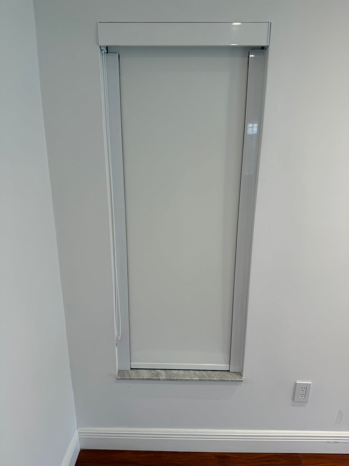 Modern Black Frame Windows with Custom Roller Shades – Bundle of 9