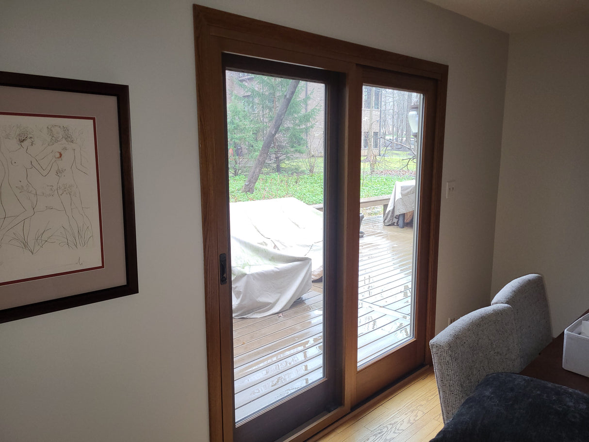 (1) Pella sliding doors, 6'