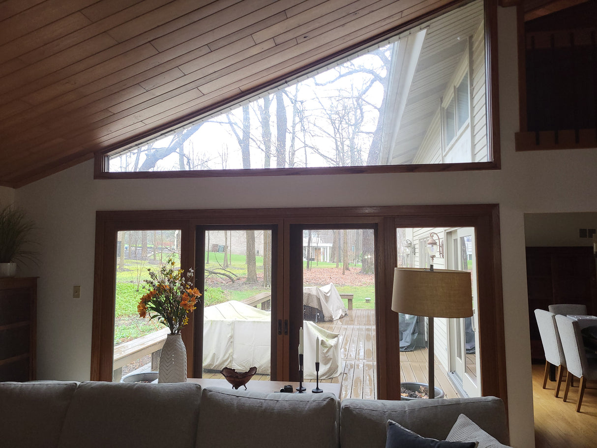 (1) Pella sliding doors, 12'