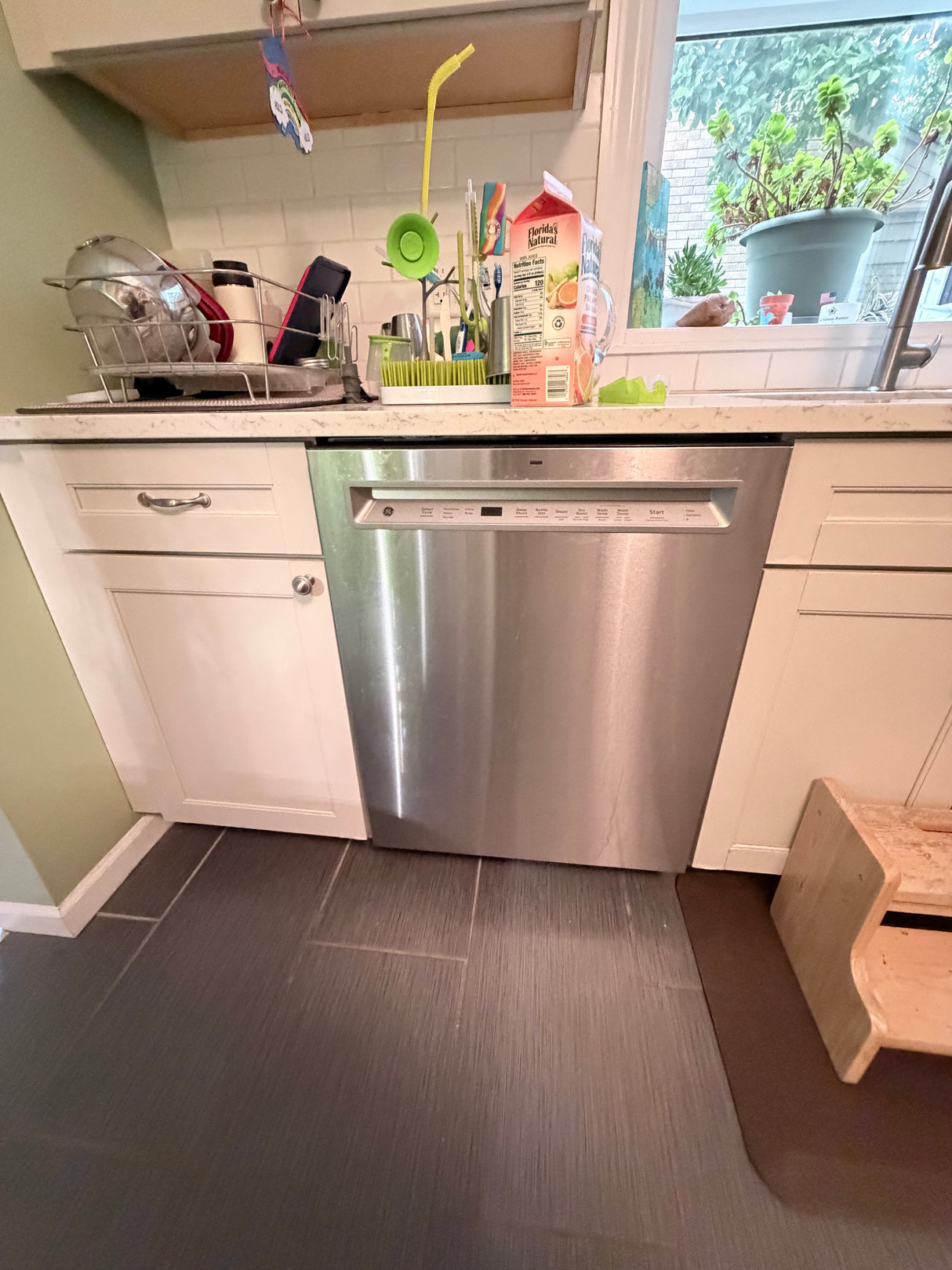 GE Stainless Steel Built-In Dishwasher
