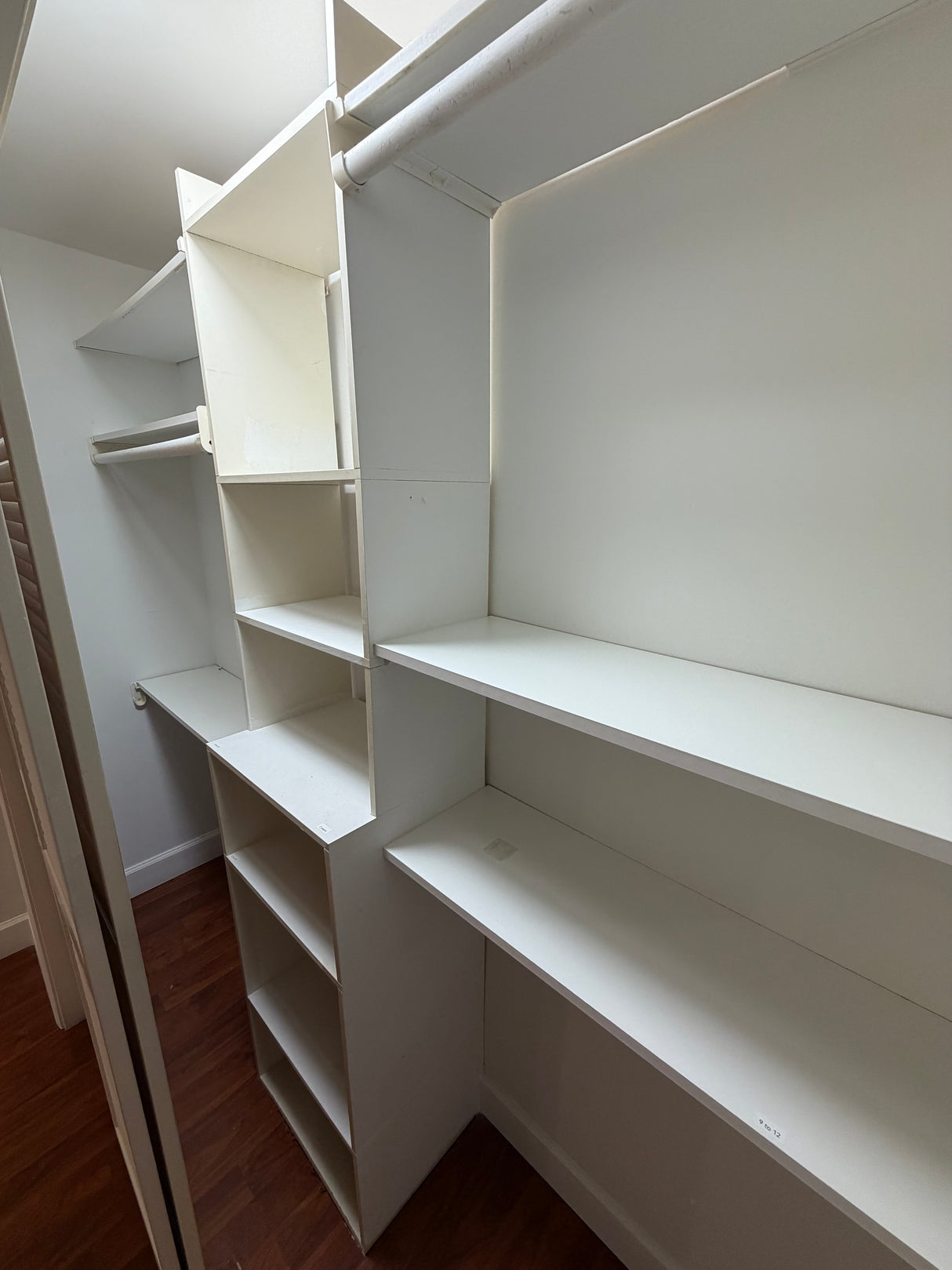 Custom Closet Organizer System with Shelving & Hanging Storage
