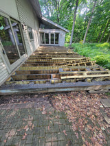 15' x 36' Deck structure Pressure treated w/butyl tape