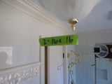 16" Ceiling Light Fixture with Medallion