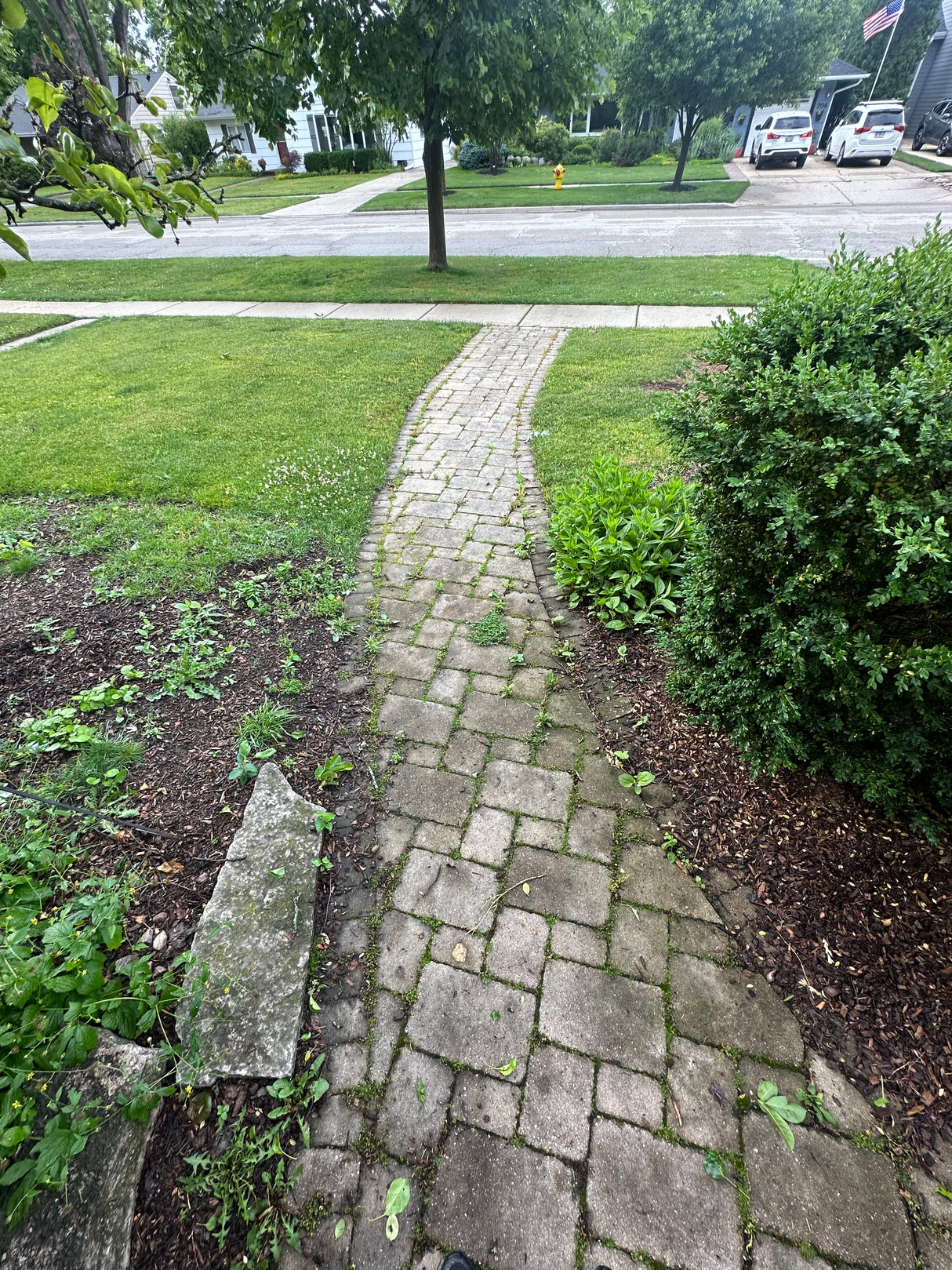Reclaimed Concrete Pavers – Approx. 200-240 Sq Ft