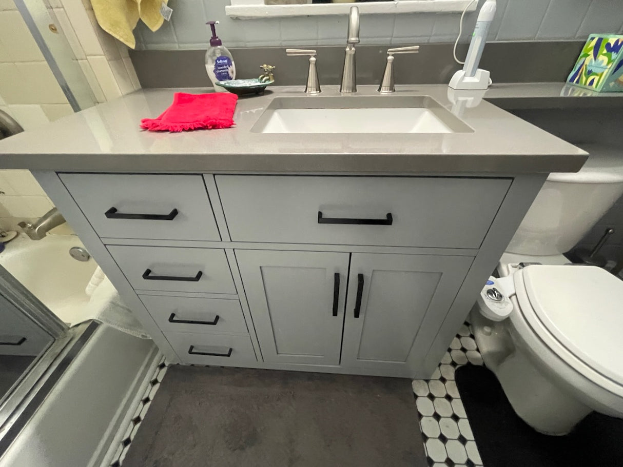 Bathroom Vanity, Stone Countertop, Sink, Faucet ONE YEAR OLD