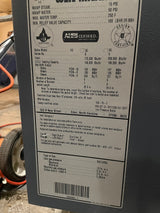Weil-McLain EG-50 Series 6 natural gas steam boiler system 175,000 BTU input Installed 2023