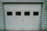 9' Insulted Garage door with Windows