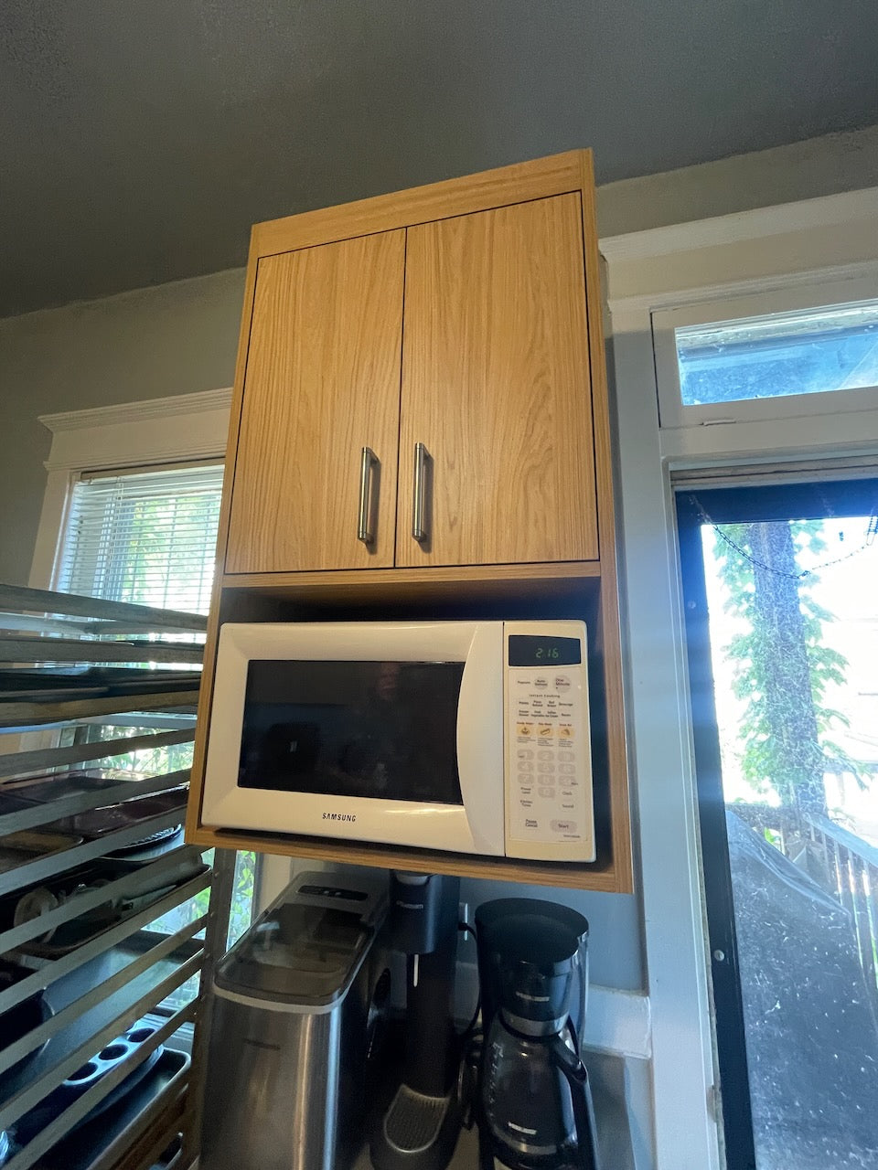 Kitchen Cabinets with Stone Countertops, Sink, Faucet to Fit 9' x 12' Kitchen ONE YEAR OLD